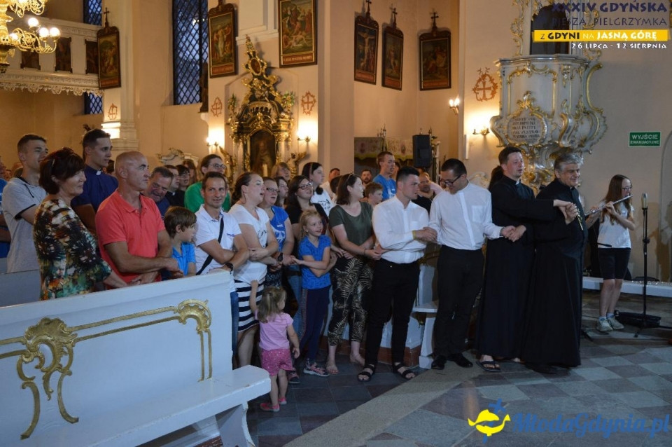 Pielgrzymka 2019 Dzień trzeci - Przywidz - Wysin - Pogódki
