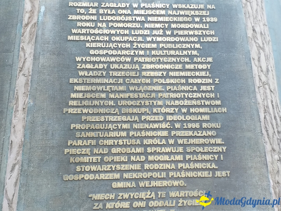 Piaśnica - to tu Niemcy mordowali Polaków
