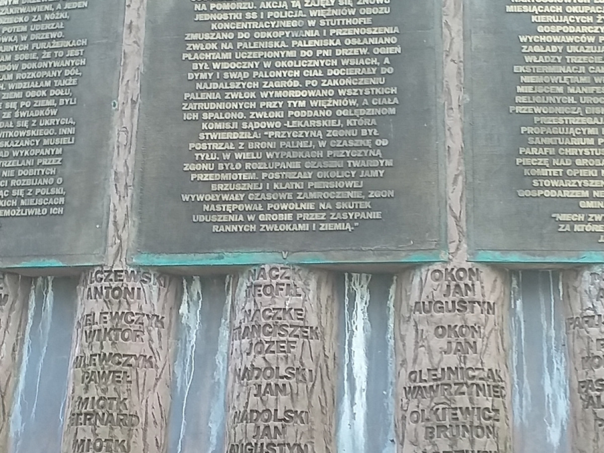 Piaśnica - to tu Niemcy mordowali Polaków