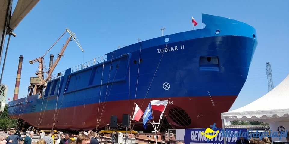 Zodiak II już zwodowany