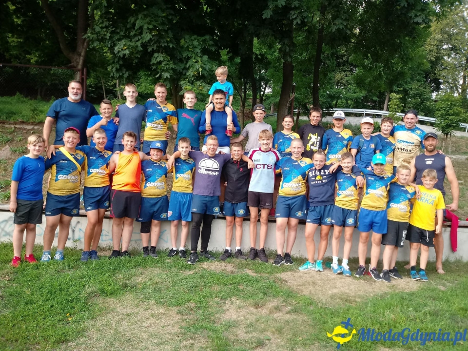 Młode Buldogi Arka Gdynia - Obóz treningowy Chodecz 2019