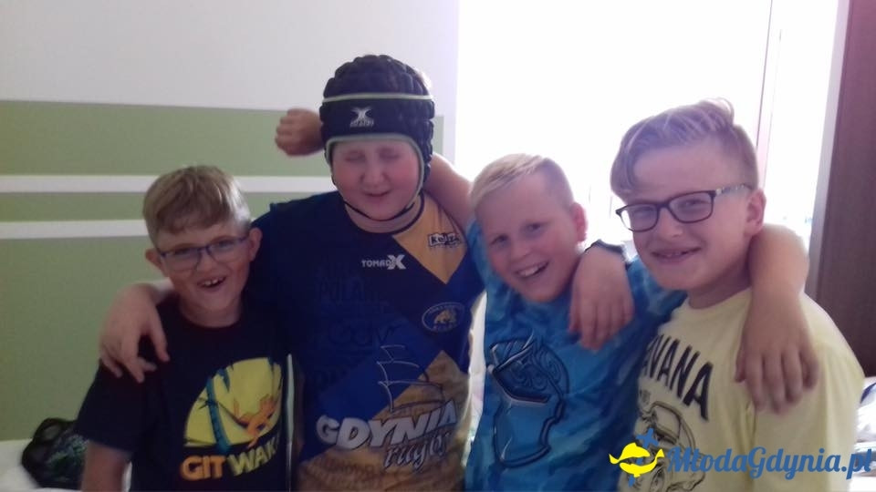 Młode Buldogi Arka Gdynia - Obóz treningowy Chodecz 2019