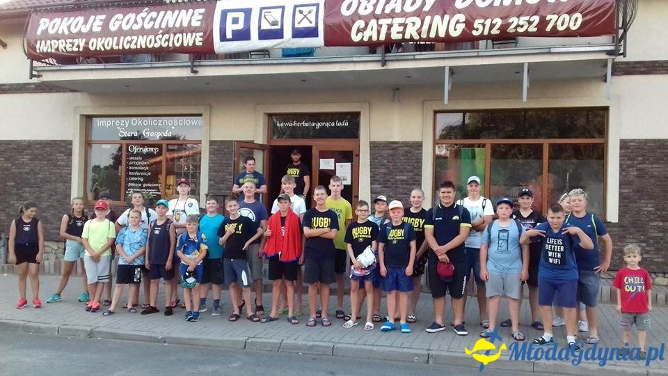 Młode Buldogi Arka Gdynia - Obóz treningowy Chodecz 2019