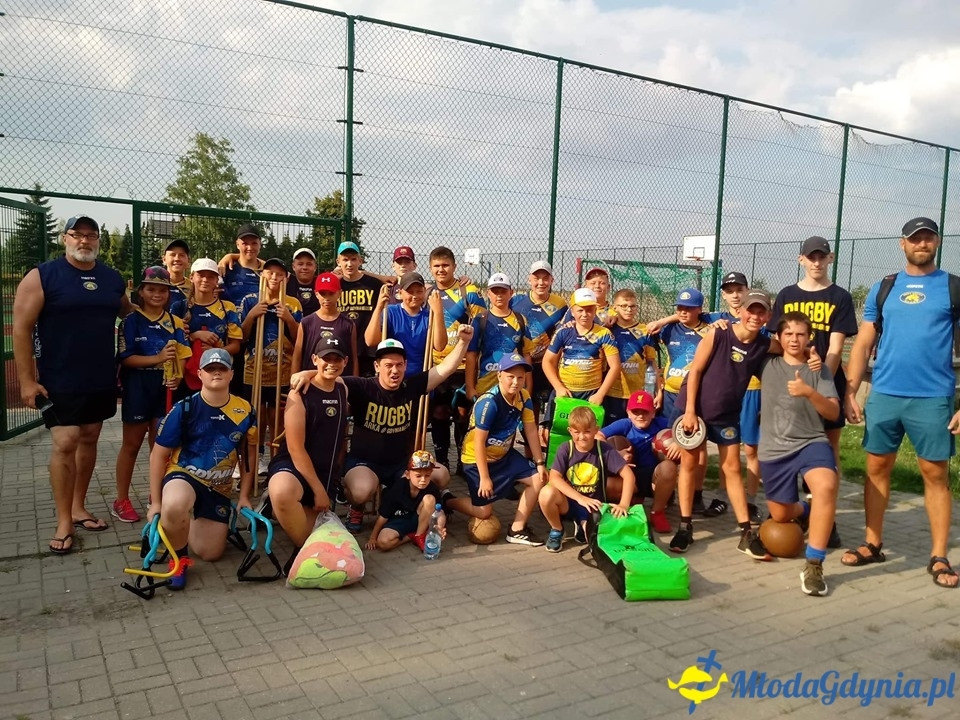 Młode Buldogi Arka Gdynia - Obóz treningowy Chodecz 2019