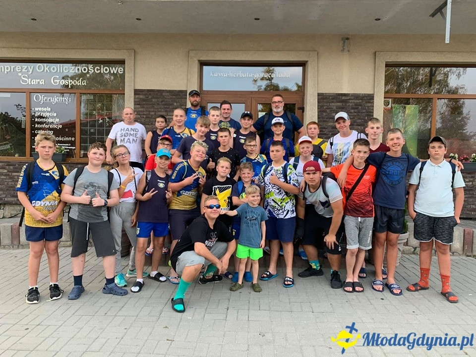 Młode Buldogi Arka Gdynia - Obóz treningowy Chodecz 2019