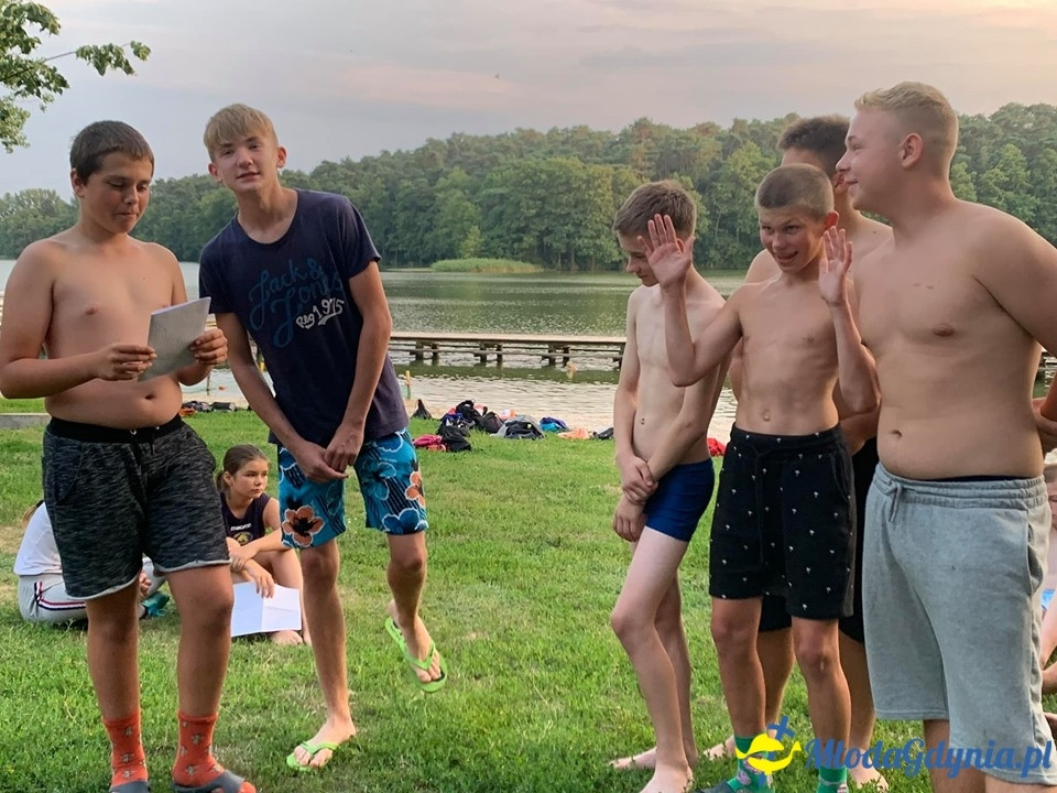 Młode Buldogi Arka Gdynia - Obóz treningowy Chodecz 2019