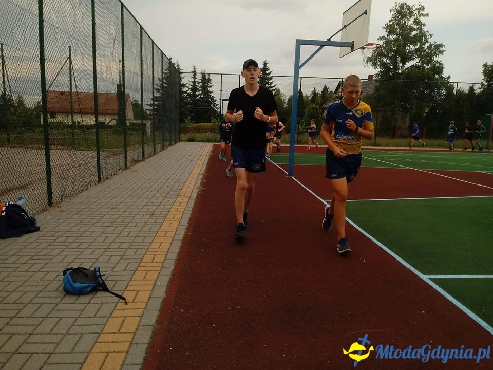 Młode Buldogi Arka Gdynia - Obóz treningowy Chodecz 2019