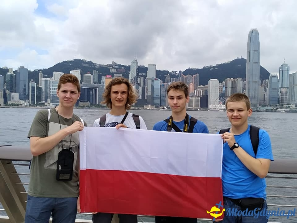 Uczeń gdyńskiej Trójki srebrnym medalistą w Hongkongu