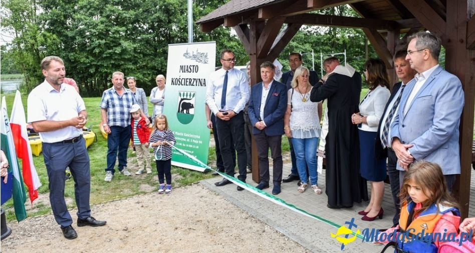 Przystań kajakowa w Kościerzynie