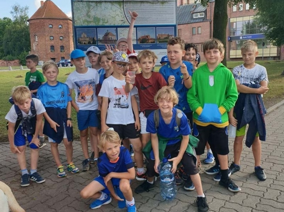 Pomorzanin Gdynia - obóz w Braniewie 2019