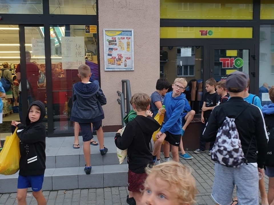 Pomorzanin Gdynia - obóz w Braniewie 2019