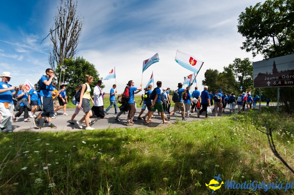 Gdyńska Piesza Pielgrzymka na Jasną Górę  2019 - dzień: 16, 17, 18