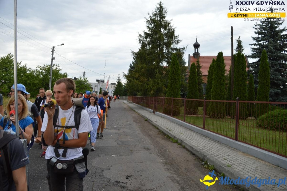 Gdyńska Piesza Pielgrzymka na Jasną Górę  2019 - dzień: 16, 17, 18