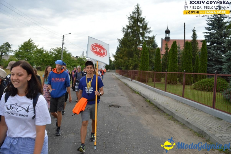 Gdyńska Piesza Pielgrzymka na Jasną Górę  2019 - dzień: 16, 17, 18