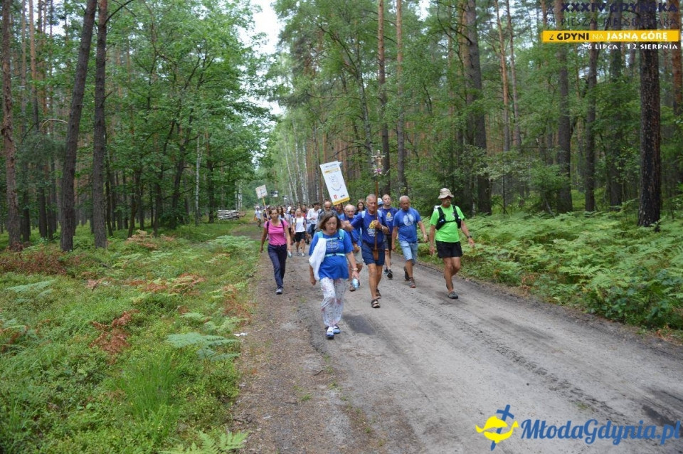 Gdyńska Piesza Pielgrzymka na Jasną Górę  2019 - dzień: 16, 17, 18