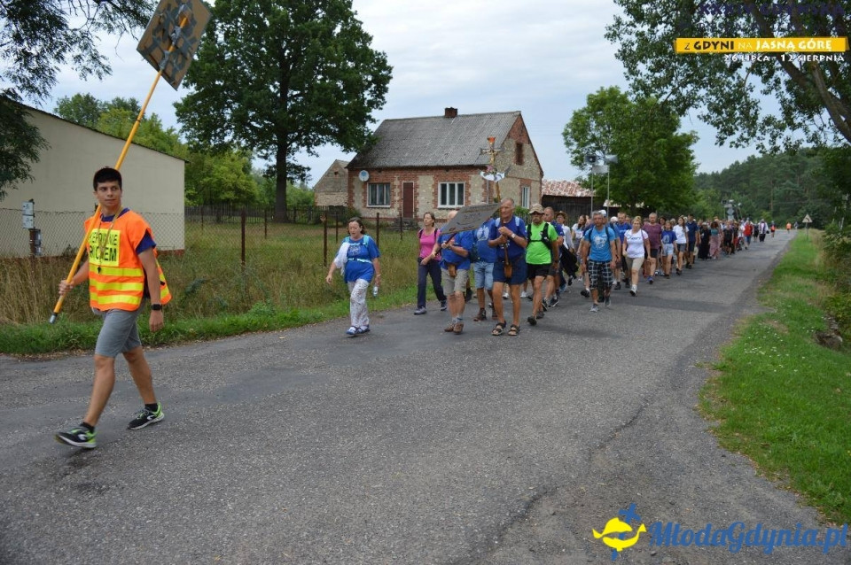 Gdyńska Piesza Pielgrzymka na Jasną Górę  2019 - dzień: 16, 17, 18