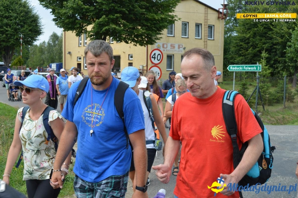 Gdyńska Piesza Pielgrzymka na Jasną Górę  2019 - dzień: 16, 17, 18
