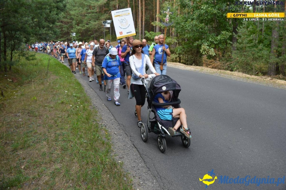 Gdyńska Piesza Pielgrzymka na Jasną Górę  2019 - dzień: 16, 17, 18
