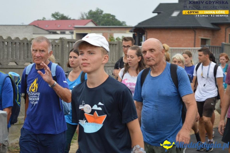Gdyńska Piesza Pielgrzymka na Jasną Górę  2019 - dzień: 16, 17, 18