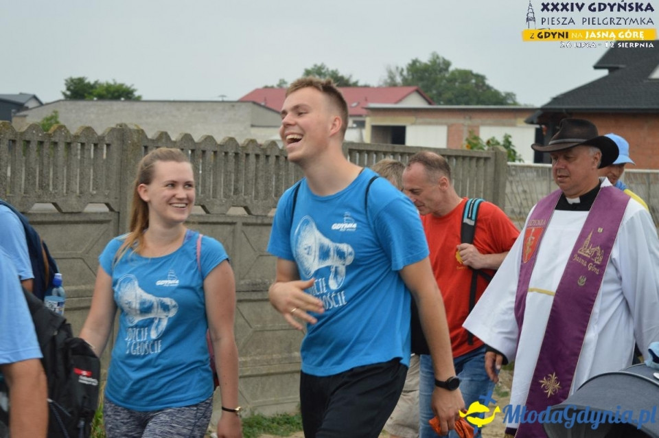 Gdyńska Piesza Pielgrzymka na Jasną Górę  2019 - dzień: 16, 17, 18