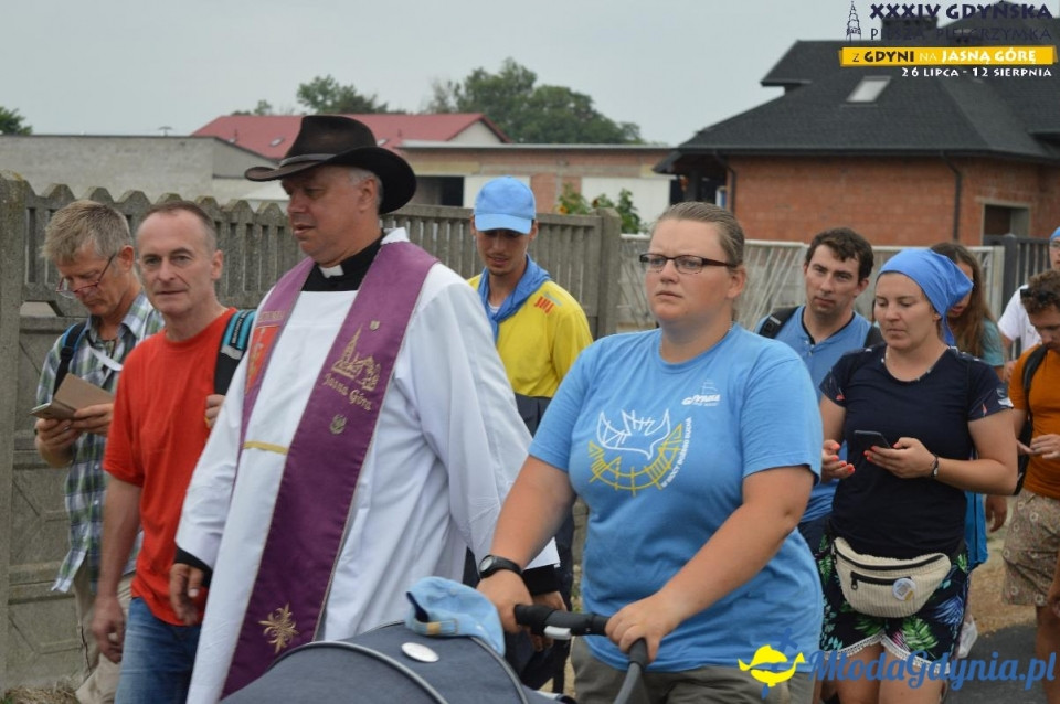 Gdyńska Piesza Pielgrzymka na Jasną Górę  2019 - dzień: 16, 17, 18