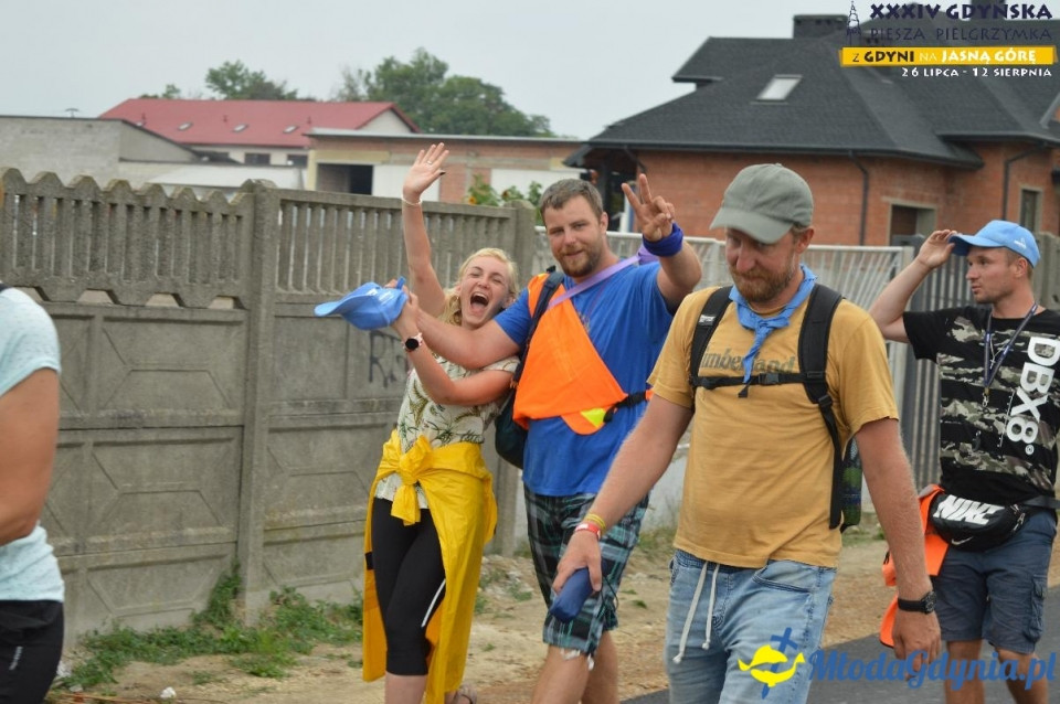 Gdyńska Piesza Pielgrzymka na Jasną Górę  2019 - dzień: 16, 17, 18
