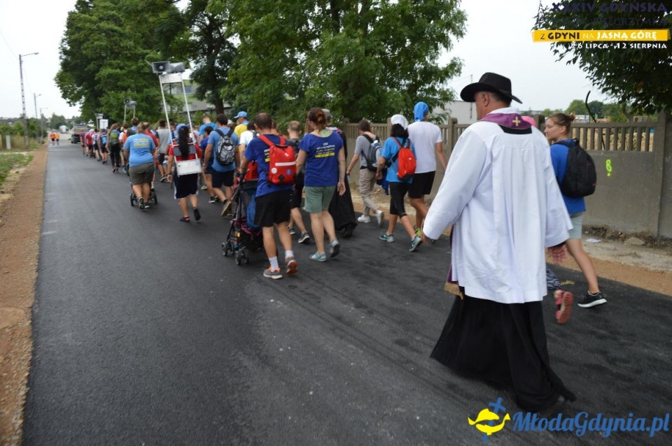 Gdyńska Piesza Pielgrzymka na Jasną Górę  2019 - dzień: 16, 17, 18