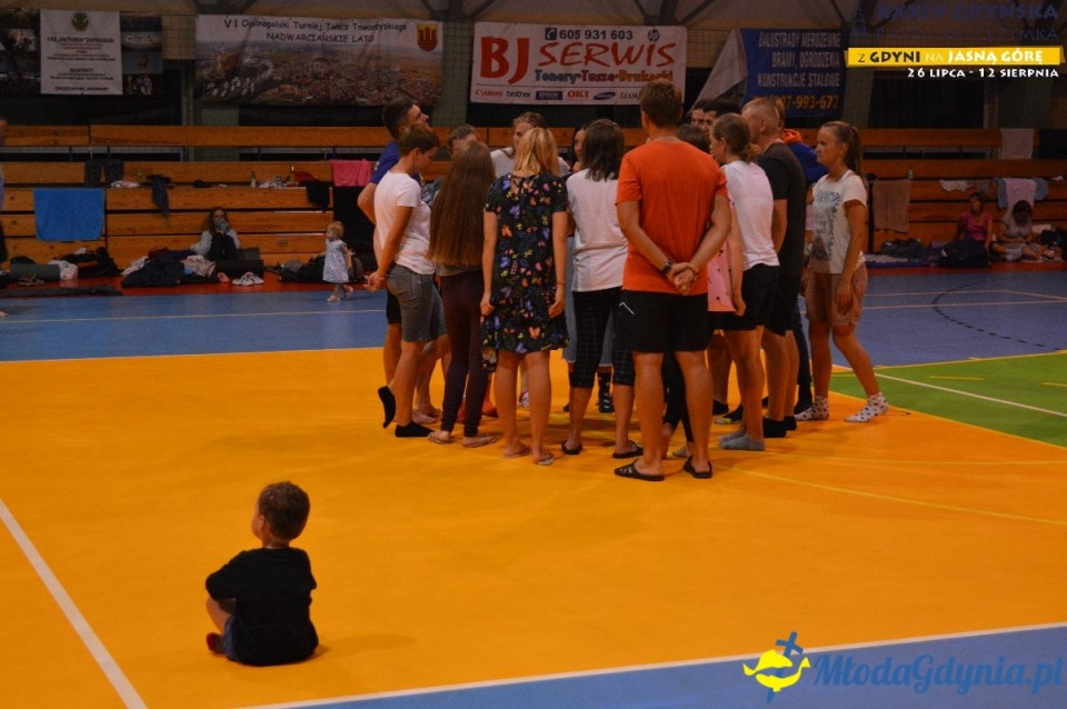 Gdyńska Piesza Pielgrzymka na Jasną Górę  2019 - dzień: 16, 17, 18