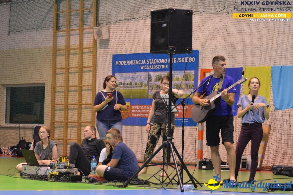 Gdyńska Piesza Pielgrzymka na Jasną Górę  2019 - dzień: 16, 17, 18