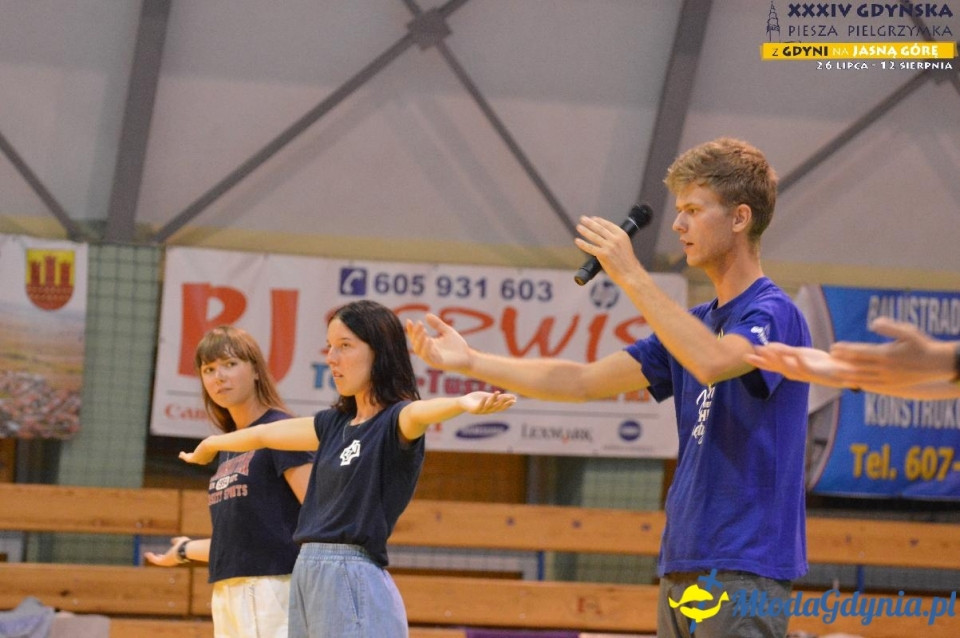 Gdyńska Piesza Pielgrzymka na Jasną Górę  2019 - dzień: 16, 17, 18