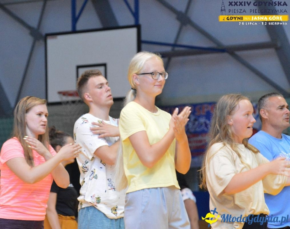 Gdyńska Piesza Pielgrzymka na Jasną Górę  2019 - dzień: 16, 17, 18