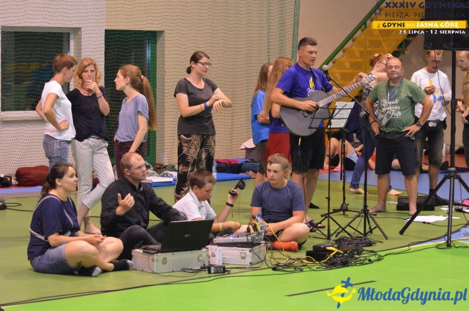 Gdyńska Piesza Pielgrzymka na Jasną Górę  2019 - dzień: 16, 17, 18