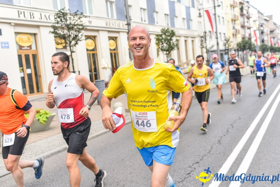 Maraton Solidarności przebiegł ulicami Gdyni