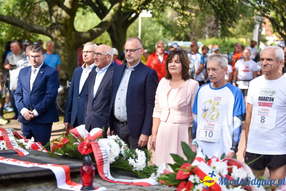 Maraton Solidarności przebiegł ulicami Gdyni