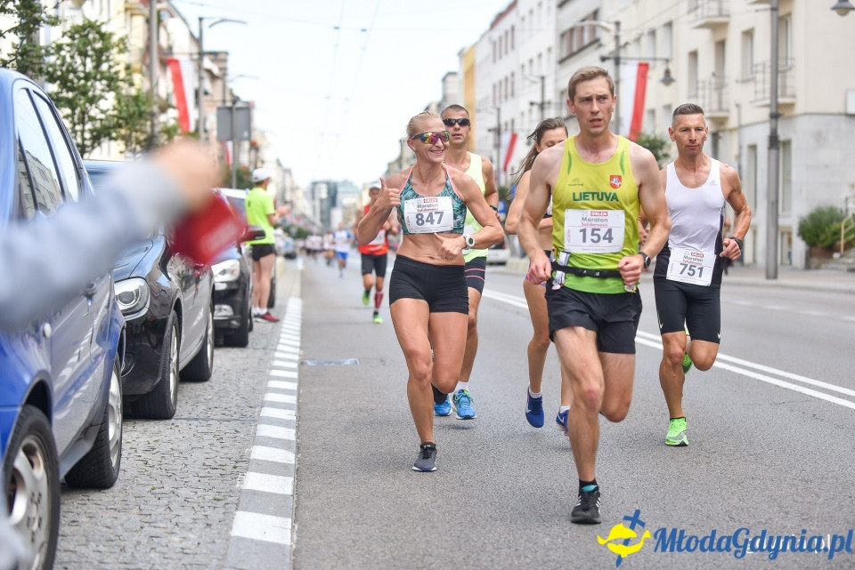 Maraton Solidarności przebiegł ulicami Gdyni