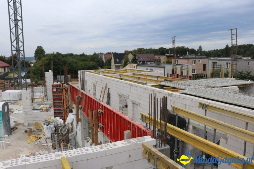 SP Pogórze - budowa