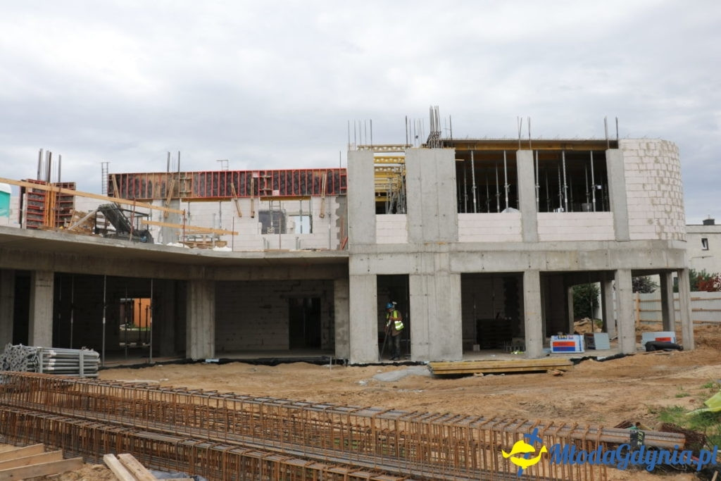 SP Pogórze - budowa