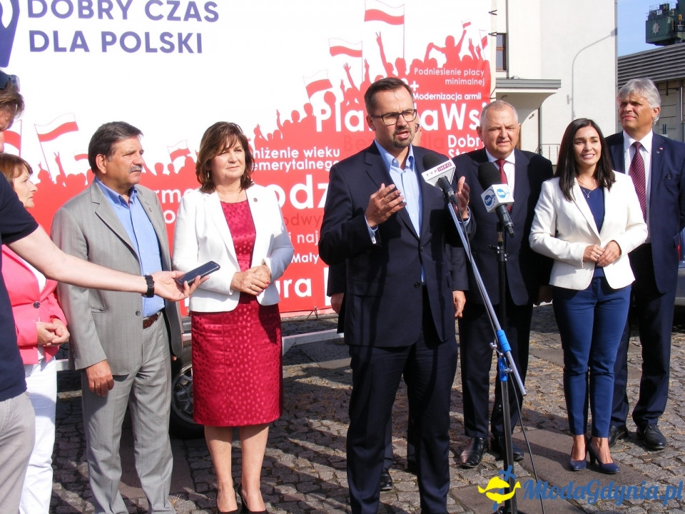 PiS - prezentacja w Gdyni 23.08.2019