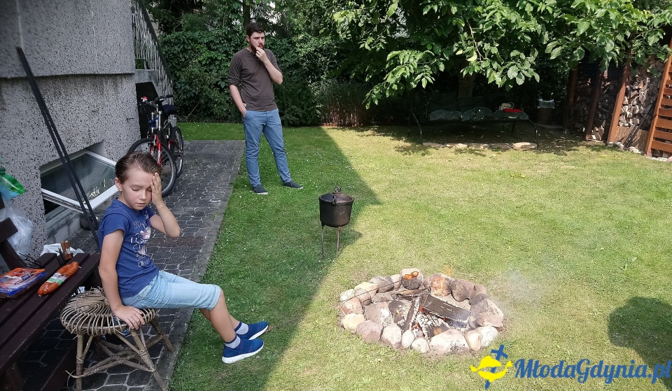 2019-08-31, Grill i kociołek Gdyńskiego Klubu Gazety Polskiej w ogrodach orłowskich