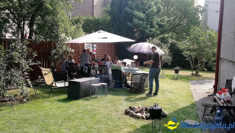 2019-08-31, Grill i kociołek Gdyńskiego Klubu Gazety Polskiej w ogrodach orłowskich