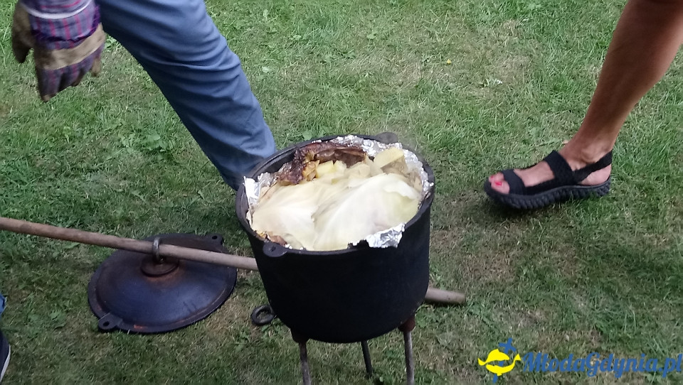 2019-08-31, Grill i kociołek Gdyńskiego Klubu Gazety Polskiej w ogrodach orłowskich