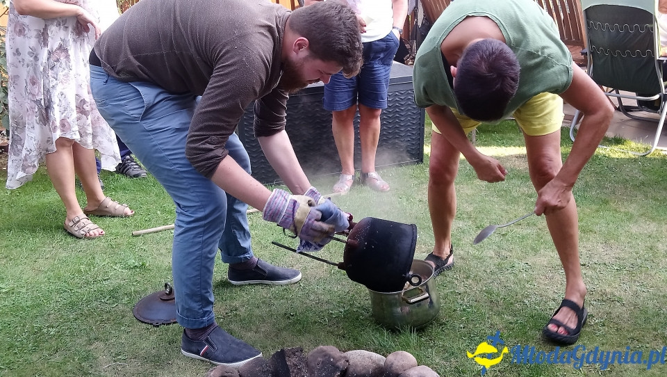 2019-08-31, Grill i kociołek Gdyńskiego Klubu Gazety Polskiej w ogrodach orłowskich