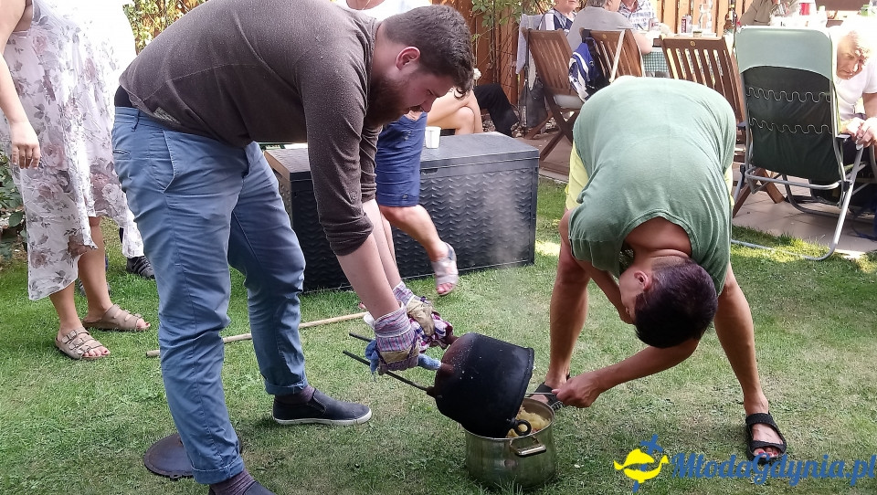 2019-08-31, Grill i kociołek Gdyńskiego Klubu Gazety Polskiej w ogrodach orłowskich