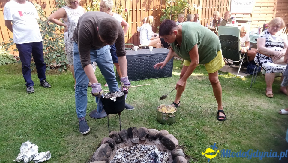 2019-08-31, Grill i kociołek Gdyńskiego Klubu Gazety Polskiej w ogrodach orłowskich