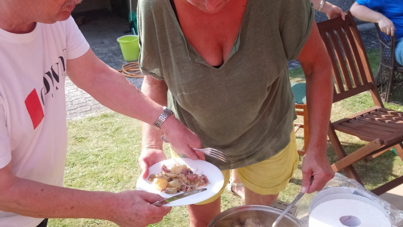 2019-08-31, Grill i kociołek Gdyńskiego Klubu Gazety Polskiej w ogrodach orłowskich