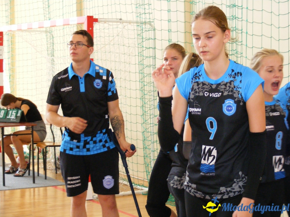 Otwarte Młodzieżowe Mistrzostwa Gdyni w Piłce Siatkowej - młodziczki