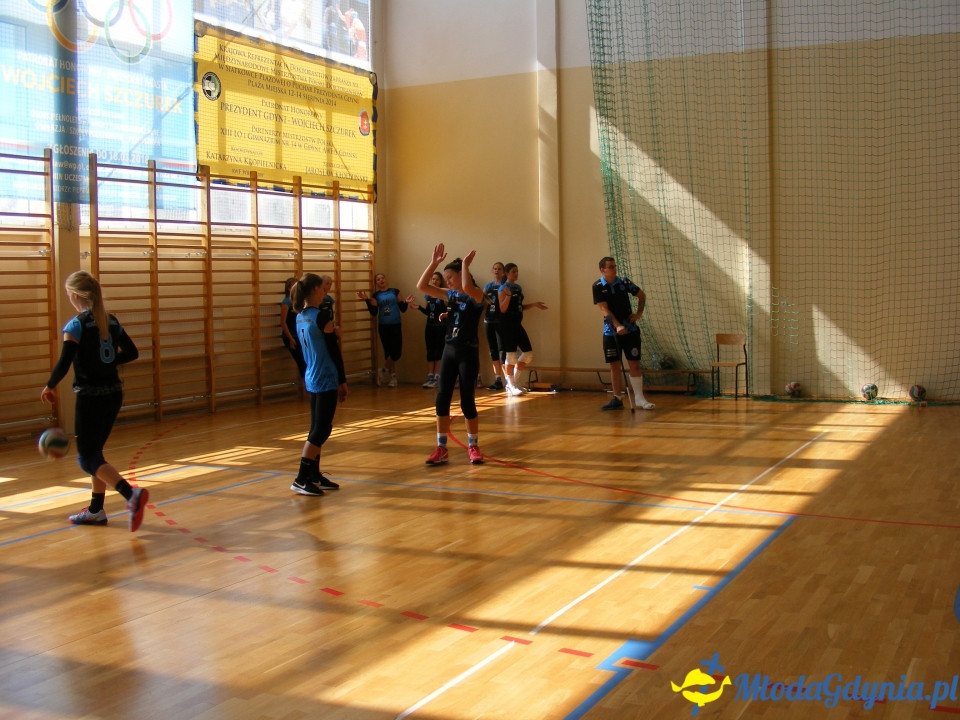 Otwarte Młodzieżowe Mistrzostwa Gdyni w Piłce Siatkowej - młodziczki