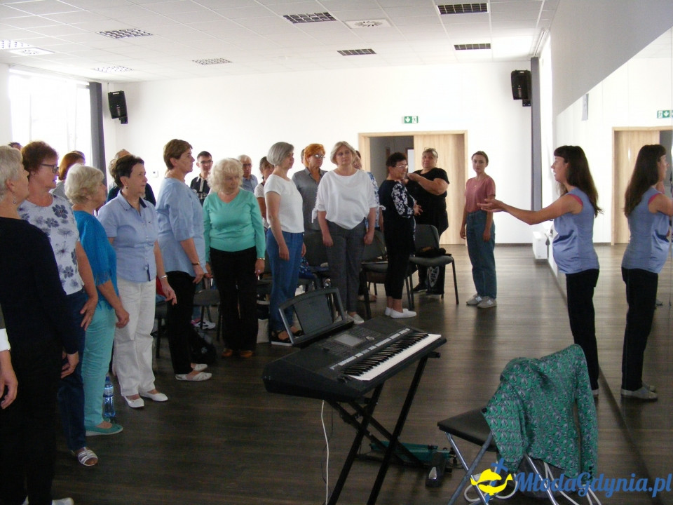 Warsztaty z Aleksandrą Zawadą - Chwaszczyno, połączone chóry - 07.09.2019