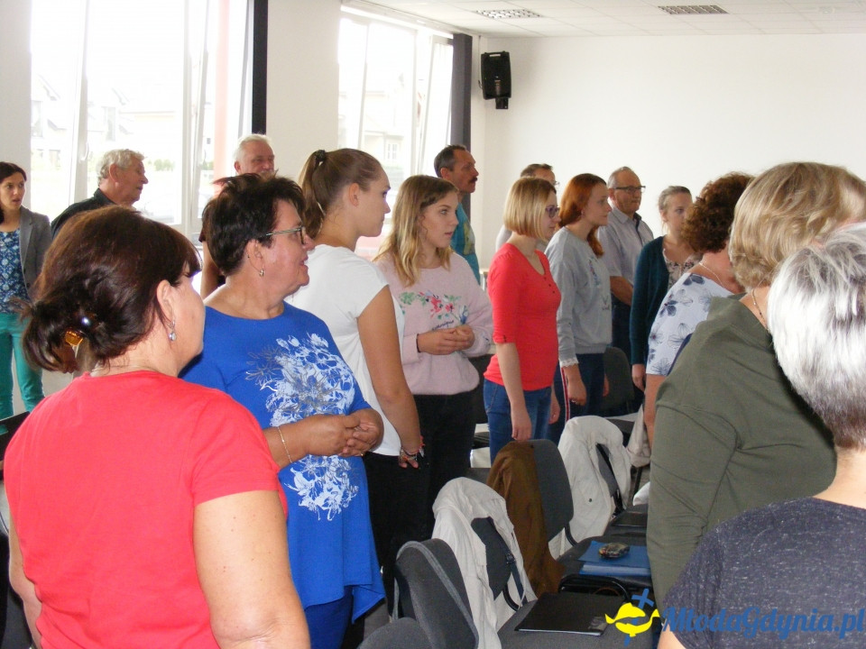 Warsztaty z Aleksandrą Zawadą - Chwaszczyno, połączone chóry - 07.09.2019