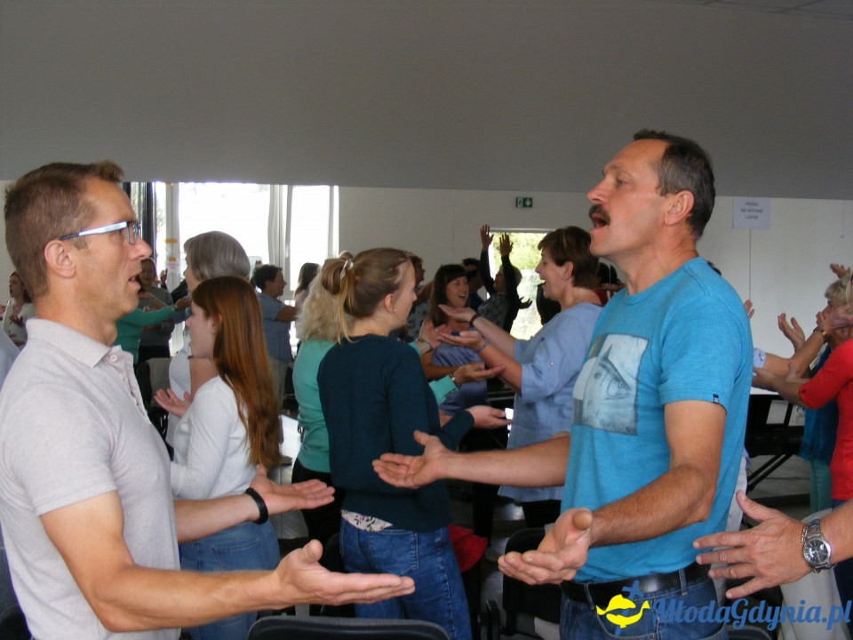 Warsztaty z Aleksandrą Zawadą - Chwaszczyno, połączone chóry - 07.09.2019